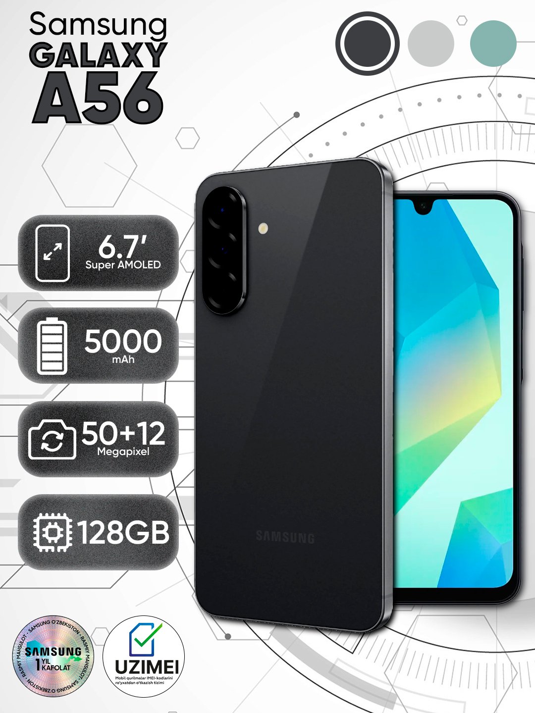 Smartfon Samsung Galaxy A56